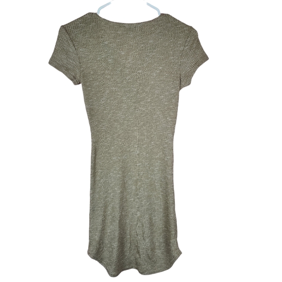 Ribbed Knit bodycon mini dress - Picture 3 of 4